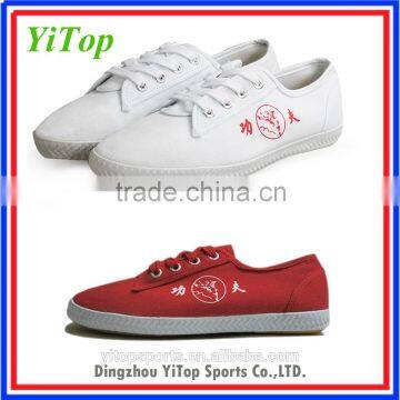 high quality canvas Chinese martial arts kungfu shoes