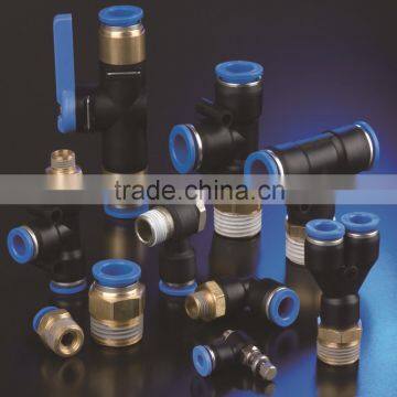 China Manufacture Brass pc Model Hose Quick Connect Pneumatic Pipe Fitting/hose Fitting/pipe Connectors/pneumatic Joints