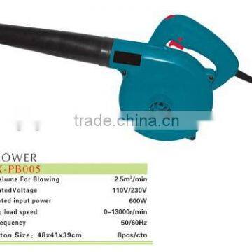 electric blower / portable electric blower 600W variable speed PB005