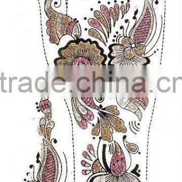 Water Transfer Hand Tattoo
