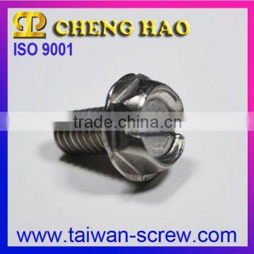 Slotted Hex Washer Head All Kinds Flange Stainless Steel Bolt photo-2