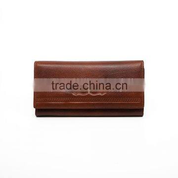 Ladies Genuine Leather Purse Anti-degaussing Billfold Wallet photo-4