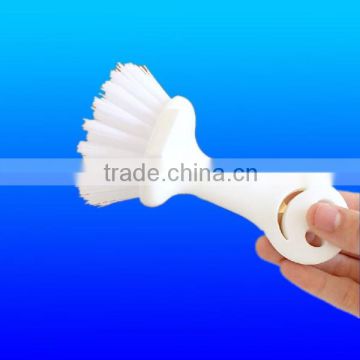 Plastic kitchen handheld oil cleaning brush