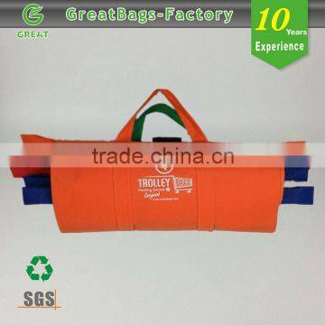 Green lady trolley bag