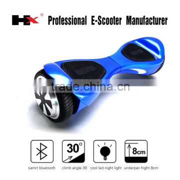 Shipping free HX Brand battery Self balancing scooters 2 wheel Mini scooter for Children gift