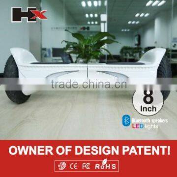 HX Wholesale 8 Inch Smart Electric Self Balance Drifting Scooter With Remote Control UL2272 Approved