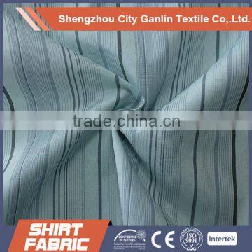 2016 classic design stripe Yarn Dyed Fabric from china supplier Wholesale Shirting fabric cotton ployester fabric