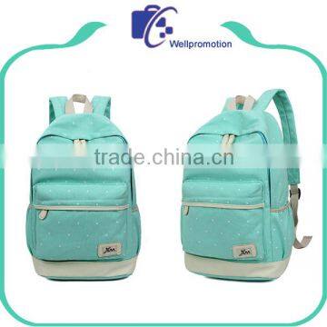 Wholesale multifunctional school backpack children / girl polyester backpack