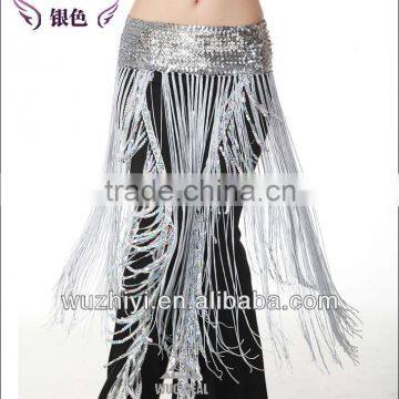 Cheap Long Hip Scarf for Belly Dance, Belly Dancing Performance Outfit, Dancing Accessory (YL054)