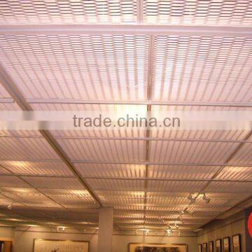 Ventilated expanded grid indoor mesh ceiling board