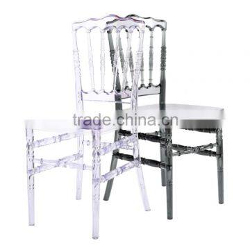 High Quality French Resin Napoleon Chair for Wedding and Party