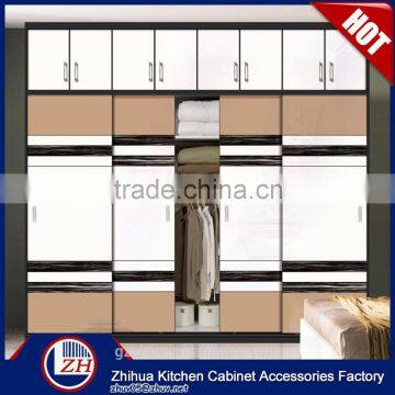 Double color wardrobe design furniture bedroom wardrobe rack