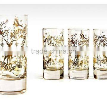 Metallic Whiskey Glass Drinking Glasses photo-3