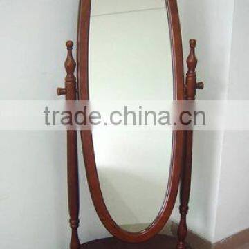 AE033 Wooden Dressing Mirror with Drawer