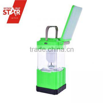 China Hot selling egg shape rechargeable solar lantern with hook for camping