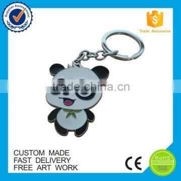 Fancy soft enamel metal animal key chain