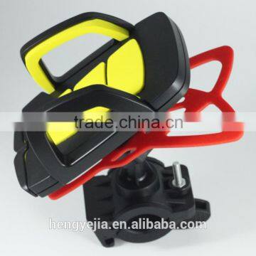 Bicycle Bar Mount Phone Holder for Dirt Bike, MTB Cellphone Holder With Silicone Strap photo-3