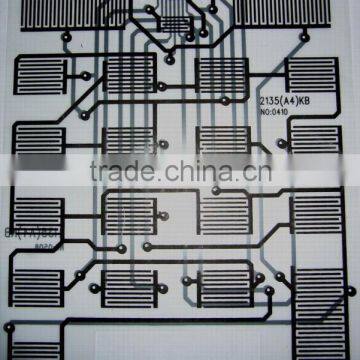 Custom carbon conductive printing flex pet circuit