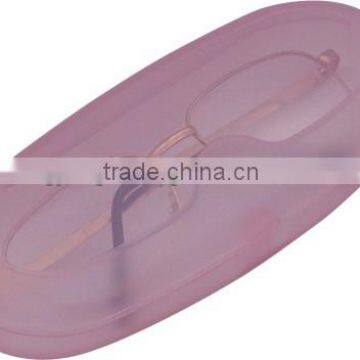 Plastic reading glasses case box