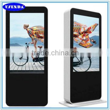 42 55 65 inch Stand big full color outdoor advertising lcd display screen