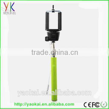 2015 Fashionable and flexiable selfie stick extendable selfie stick