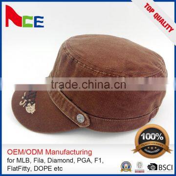 Wholesale Custom High Quality Military Boonie Hat/Cap Custom Embroidered Military Caps photo-3