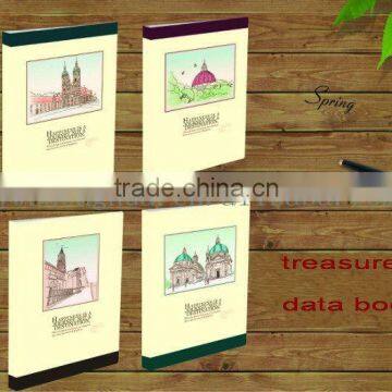 customized kraft a4 paper clear book /paper file folder