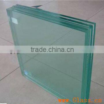 10.38mm clear tempered laminated glass