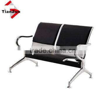 TianZuo Two seater Vinyl metal waiting bench