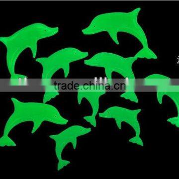 dolphin glow in dark sticker