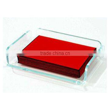 Acrylic desktop name card holder