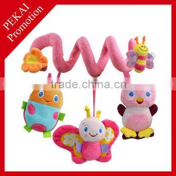 2015 New Baby Bed Hanging Toys Baby Custom Plush Toys