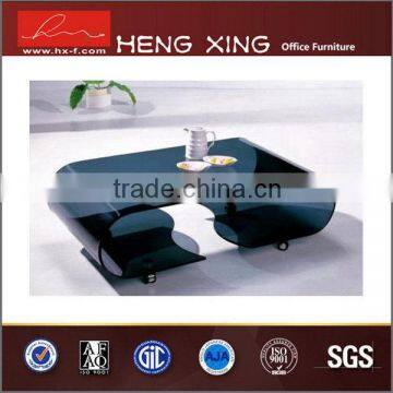 High quality top sell steel glass writing office table