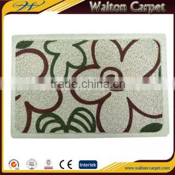 High quality durable eco-friendly dust control coil pvc printed mat