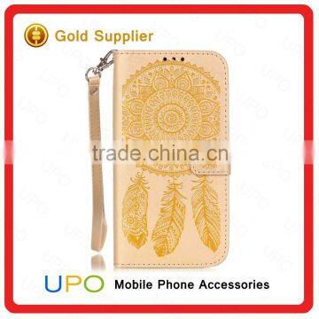 [UPO] Wholesale Luxury Soft Leather Filp Wallet Mobile Phone Accessories Case Cover for Samsung S7 Edge photo-3