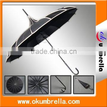 Lodon lady factory direct wholesale pagoda umbrella