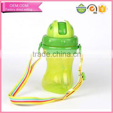 Best Silicone Straw Cup Water Drinking Bottle for Baby with Cap