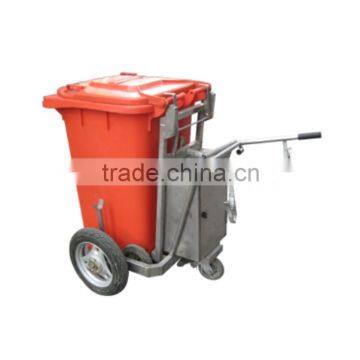 240 liter plastic waste trolley bin