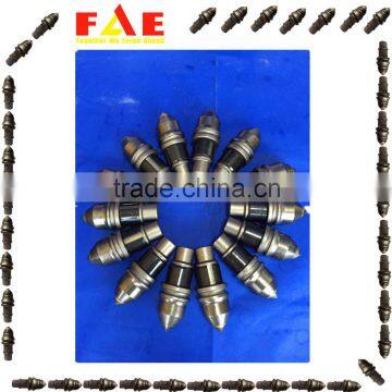 Round Shank Rock Chisel Drill Bit Pile Drilling Rig B47K Bullet Teeth photo-2