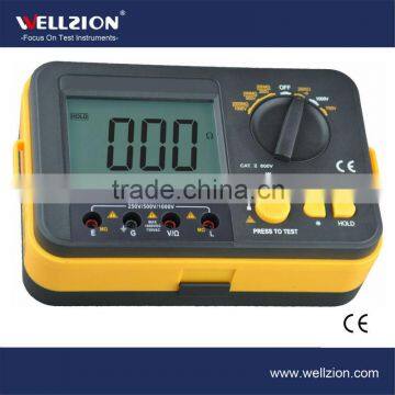 VC60B+,Digital Insulation Tester,insulation resistance tester, digital insulation resistance tester,3 1/2 digits