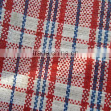 pe/pp bag material woven fabric pe waterproof tarpaulin