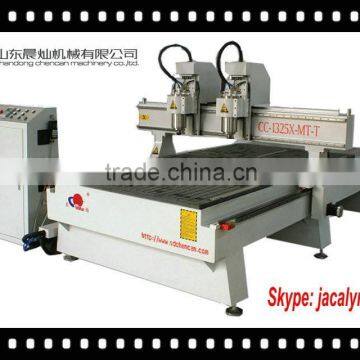 Seek Agent Multi-head Woodworking 1325 CNC Machine Engraver Machine for Sale CC-M1325AH2