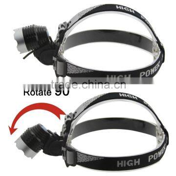 3 Modes Waterproof 10W 1200Lm XM-L2 T6 LED Headlight Headlamp Flashlight Head Torch Light Lamp Bicycle Bike Light Torch Set photo-2