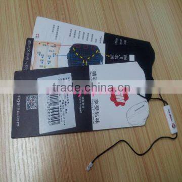 jeans clothing paper hang tags