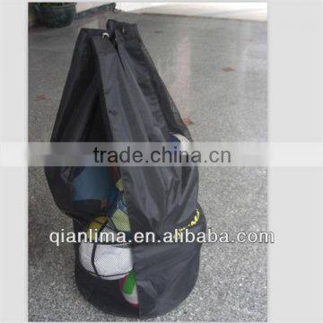 big capacity polyester mesh 420D volleyball sports ball bag