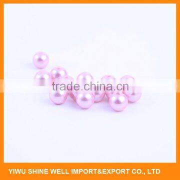 New coming attractive style colorful solid round beads from manufacturer