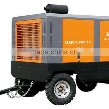 Mini Partable Diesel Screw Power Air Compressor for Road/Drilling Rig