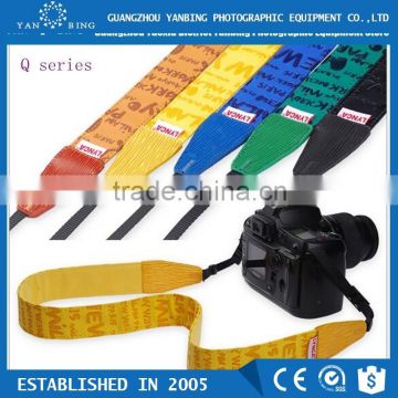 Hottest selling LYNCA Q series colorful personalized dslr camera strap with uppon leather material