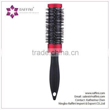 Raffini New Patterned Direct sales Plastic rubber coating Radial hair brush