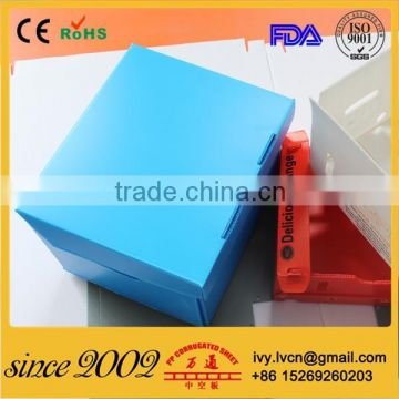 Plastic Corrugated Foldable Boxes With Lid For Packing and Shipping